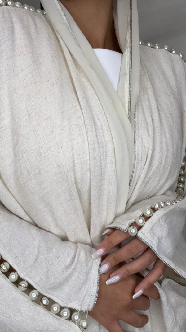 Beige linen