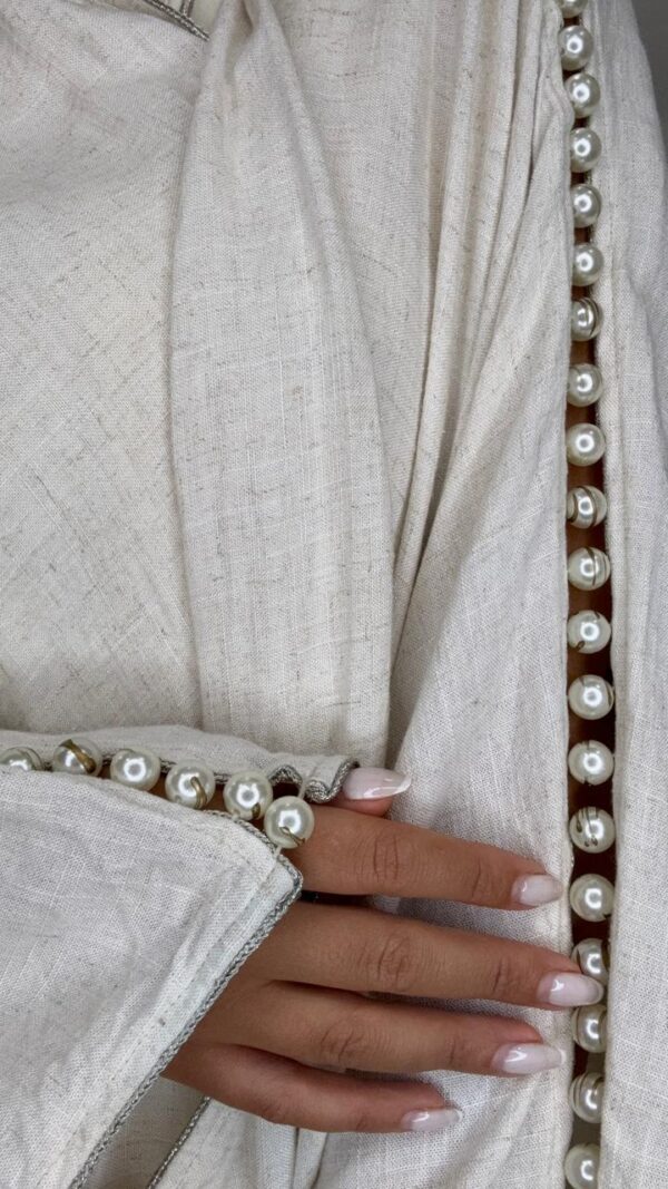 ⁦Beige linen⁩ - الصورة ⁦2⁩